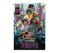 Grupo Erik Marvel Black Panther Wakanda Forever Comic Poster - 36 x 24 pouces / 91,5 x 61 cm - Expédié enroulé - Poster Marvel - Posters & Impressions - Affiches murales