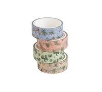 Grupo Erik - Masking Tape Cacti, Lot de 4 rouleaux, 15mm de large, Washi Tape Original et Coloré, Scrapbooking, Rubans Adhésifs