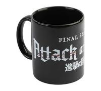 Grupo Erik - Mug L'Attaque des Titans 350ml | Tasse en Céramique Sous Licence Officielle | Mug Café & Thé, Idée Cadeau Geek, Anniversaire ou Noël
