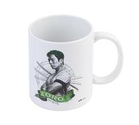 Grupo Erik - Mug One Piece, Zoro 350ml | Tasse en Céramique Sous Licence Officielle | Mug Café & Thé, Idée Cadeau Geek, Anniversaire ou Noël