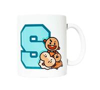 Grupo Erik - Mug Shooky 100% Officiel | Tasse en Céramique BT21 | 330ml