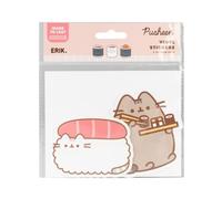 Grupo Erik | Pack 2 Stickers Vinyle Pusheen Sushi Roll 1 | Kawaii