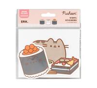 Grupo Erik | Pack 2 Stickers Vinyle Pusheen Sushi Roll 5 | Kawaii
