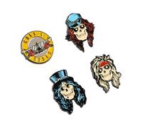 Grupo Erik - Pack de 4 Pins Guns N' Roses | Goodies, Accessoires Guns N Roses