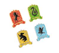 Grupo Erik - Pack de 4 Pins Harry Potter | Goodies Gryffondor, Serdaigle, Serpentard, Poufsouffle