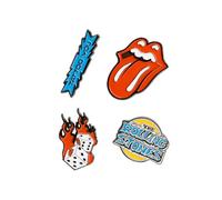 Grupo Erik - Pack de 4 Pins Rolling Stones | Goodies, Accessoires Rolling Stones