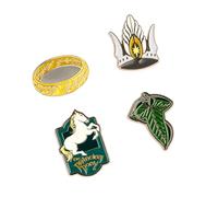 Grupo Erik - Pack de 4 Pins Seigneur des Anneaux | Goodies Seigneur des Anneaux