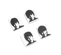 Grupo Erik - Pack de 4 pins The Beatles | Broches, Goodies Les Beatles, Accessoires Musique