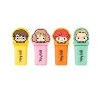 Grupo Erik | Pack de 4 Surligneur Pastel Harry Potter | Papeterie Kawaii