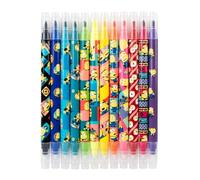 Grupo Erik | Pack Feutres Effaçables Les Minions | Coloriage, Cadeau Enfant | 12 Feutres Multicolores, Papeterie Kawaii, Fourniture Scolaire