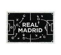 Grupo Erik - Paillasson Exterieur 40 x 60 cm Real Madrid | Tapis Antidérapant Foot, Tapis d'Entrée | Paillasson Extérieur Original