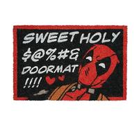 Erik Paillasson Deadpool – Tapis d'entrée 40 x 60 cm, coco antidérapant, extérieur & intérieur