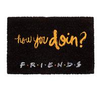Grupo Erik - Paillasson Friends How You Doin' - Antidérapant et Fibre de Coco - 40 x 60 cm