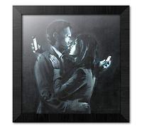 Grupo Erik PE30X30CM0027 Tableau décoratif pour Mobile Phone Lovers Close Up 30 x 30 cm