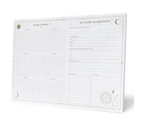 Grupo Erik Planificateur hebdomadaire A4 - Astral | Planificateur quotidien familial non daté, calendrier de bureau, 54 pages détachables | Joli cadeau de papeterie de moins de 4,5 kg