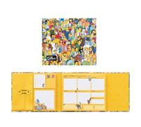 Grupo Erik - Planning hebdomadaire Les Simpson avec notes adhésives