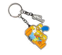 Grupo Erik | Porte-Clés Les Simpson Famille | Idée Cadeau Fan | Porte-Clés Original à Collectionner | Accessoire Sac et Clés, Petit Cadeau Fan à Offrir