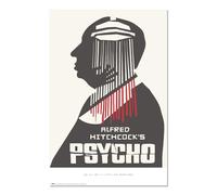 Grupo Erik - Poster Alfred Hitchcock, Psychose - 61x91,5cm - Deco Maison | 61x91,5 cm - Grand Format
