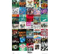 Grupo Erik – Affiche Beatles «Singles» – Déco maison, décoration murale