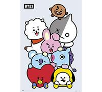 Erik Affiche BT21 Personnages 91 x 61 cm