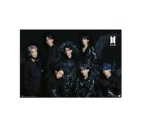 Grupo Erik Poster BTS Black Wings Impression d'art - Décoration de salon ou de chambre à coucher - Article de fan de BTS K-Pop - Taille : 61 x 91 - Licence officielle BTS Merch