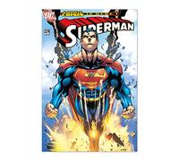 Erik - Affiche décorative DC Comics Superman "Infinite Crisis Is Here!" - Décoration murale