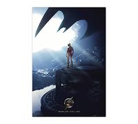 Grupo Erik - Poster DC Comics The Flash - Batcave - Deco Maison, Decoration Murale, Affiche Décorative