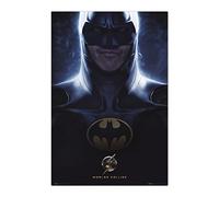 Grupo Erik – Affiche murale DC Comics The Flash et Batman – Décoration maison