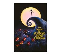 Grupo Erik - Affiche Disney L'Etrange Noël de Mr Jack 91,5 x 61 cm Noir