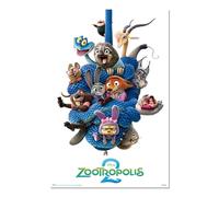 Grupo Erik - Poster Disney Zootopie - Deco Maison, Decoration Murale, Affiche Décorative