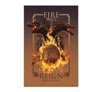 Grupo Erik - Poster Game of Thrones, House of the Dragon - Deco Maison, Decoration Murale, Affiche Décorative