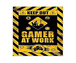 Grupo Erik - Poster Gameration Gamer At Work - Deco Maison | 61x91,5 cm - Grand Format - Decoration Murale, Affiche Décorative
