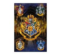 Grupo Erik Affiche Harry Potter Maisons de Poudlard – Décoration murale