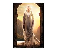 Grupo Erik Poster Le Hobbit Galadriel - 36 x 24 pouces / 91,5 x 61 cm - Expédié enroulé - Posters et impressions - Affiches murales