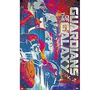 Grupo Erik - Poster Les Gardiens De La Galaxie Vol 2 - Deco Maison, Decoration Murale, Affiche Décorative