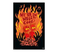 Grupo Erik - Poster Les Simpson 61x91,5 cm | Deco Maison, Decoration Murale, Affiche Décorative