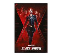 Grupo Erik - Poster Marvel Black Widow - Deco Maison, Decoration Murale, Affiche Décorative