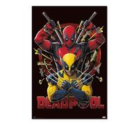 Grupo Erik – Affiche Marvel Deadpool et Wolverine – Décoration murale