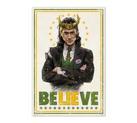 Grupo Erik - Affiche Marvel Loki - Décoration murale