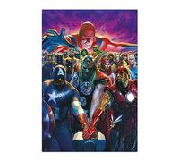 Grupo Erik Affiche Marvel – Los Vengadores 10 par Alex Ross – Décoration murale