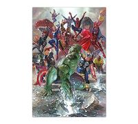 Grupo Erik - Poster Marvel los vengadores - Marvel legacy by alex ross - Deco Maison, Decoration Murale, Affiche Décorative