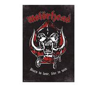 Grupo Erik Poster Motorhead Born To Lose - 91 x 61,5 cm - Envoyé enroulé - Posters cool - Poster d'art - Affiches et impressions - Affiches murales