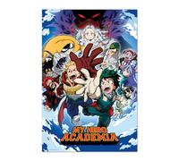 Grupo Erik My Hero Academia Season 4 Poster - 36 x 24 pouces / 91,5 x 61 cm - Expédié enroulé - Posters et impressions - Affiches murales, SAISON 4