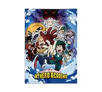 Grupo Erik - Poster My Hero Academia, Toile Murale Tissu 70 x 100 cm | Poster Manga, Décoration Murale, Kamekono