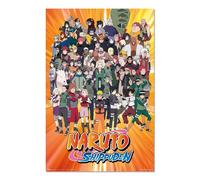 Grupo Erik Poster Naruto Shippuden - 91,5 x 61 cm - Envoyé enroulé - Poster cool, affiches d'art et impressions murales