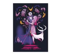 Grupo Erik - Poster Phosphorescent Disney, L'Étrange Noël de Mr Jack, 50 x 70 cm, Décoration chambre adulte, Deco aesthetic, Étoiles phosphorescentes