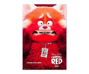 Grupo Erik - Poster Pixar Alerte Rouge, Turning Red - Deco Maison, Decoration Murale, Affiche Décorative