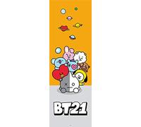 Grupo Erik - Poster Porte BT21 Personnages - Deco Maison