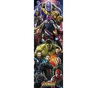 Grupo Erik - Poster Porte Marvel los vengadores: infinity war - Deco Maison, Decoration Murale, Affiche Décorative