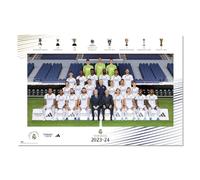 Grupo Erik: Real Madrid Poster Poster de Football Real Madrid 2023/2024 61 x 91,5 cm Poster mural avec papier brillant et encadré, Poster Madrid